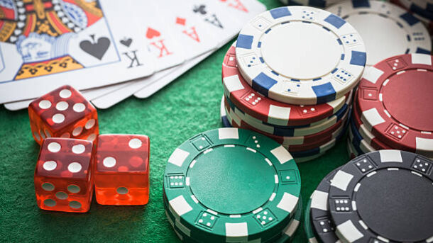 Playing cards, Casino chips